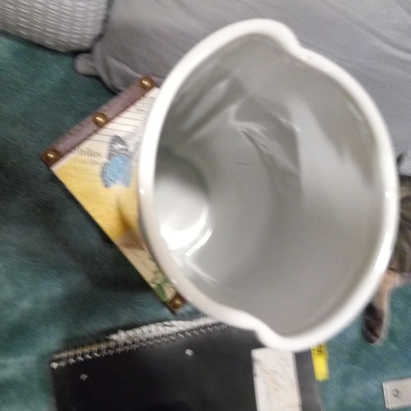 9) papillon butterfly vase and candlesticks - Picture 10 of 11